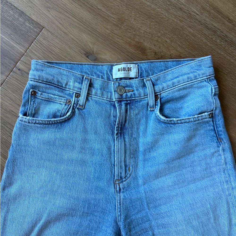 AGOLDE Ren High Rise Wide Leg Jeans - Picture 2 of 6